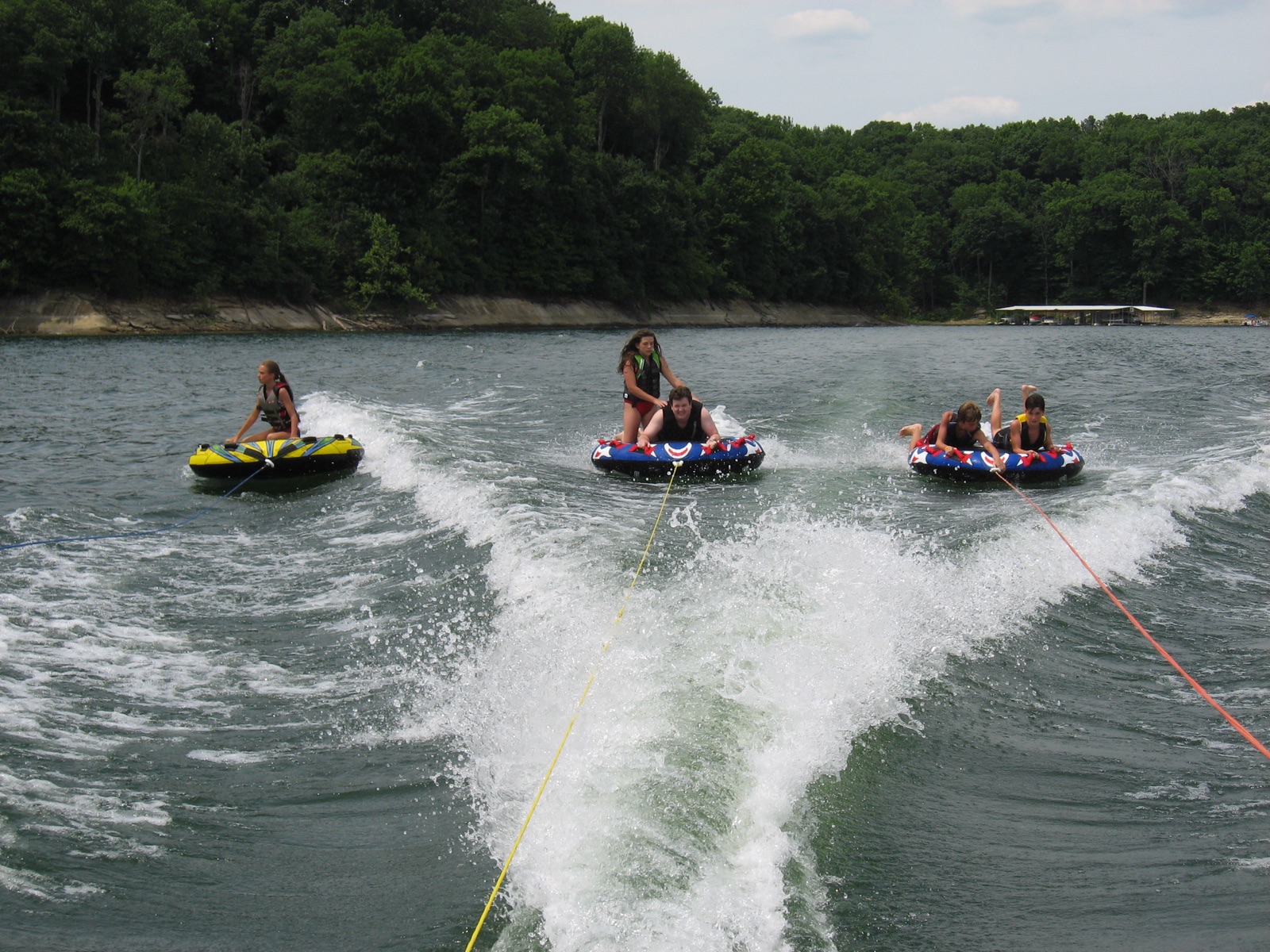 The Cobalt pulling multiple tubes